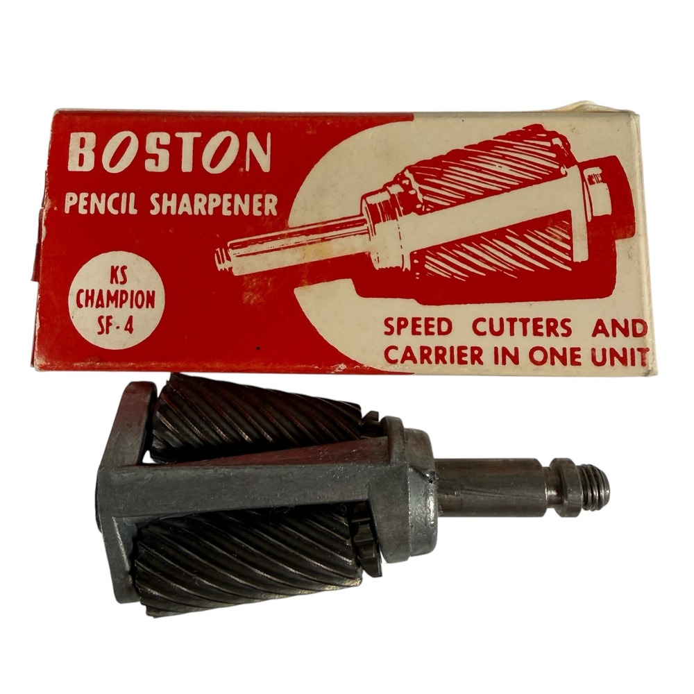 Boston KS Champion SF-4 Pencil Sharpener Replacement Speed Cutters Vintage